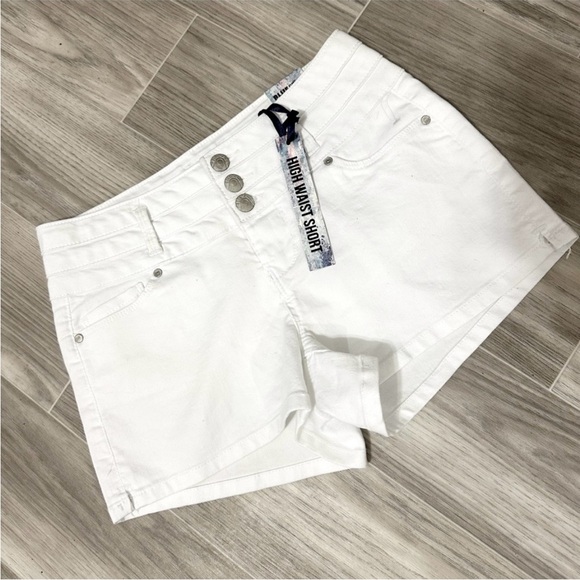 NWT BLUE SPICE High Wasted Shorts - Picture 1 of 3